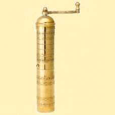 Pepper Mill Imports Traditional 10.5" x 1.5" Brass Coffee and Spice Mills PMI1024